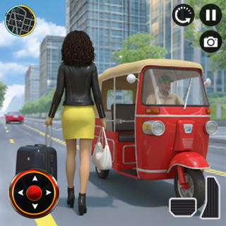 City Tuk Tuk Rickshaw Game
