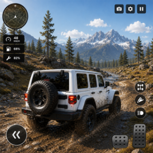 Mud Offroad Jeep Driving Games