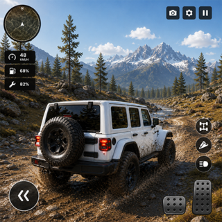 Mud Offroad Jeep Driving Games