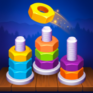 Nut Shorting Puzzle Game