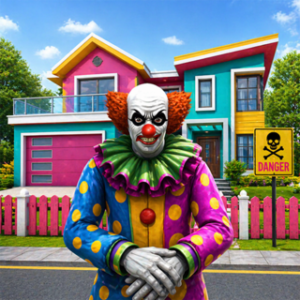 Scary Joker Clown Escape Games