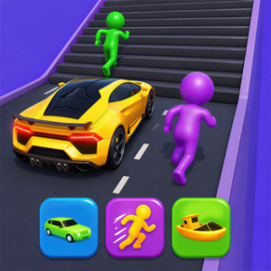 Shape Shifting Race Game