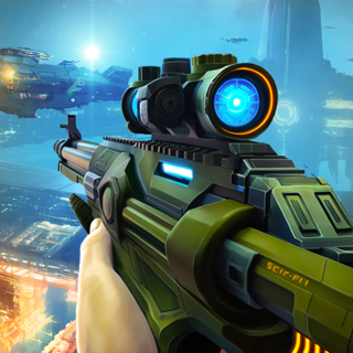 Space Sniper Gun Shooting Game
