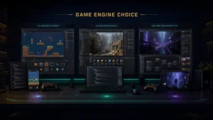 Featured image for Unity vs Godot vs Unreal game engine comparison